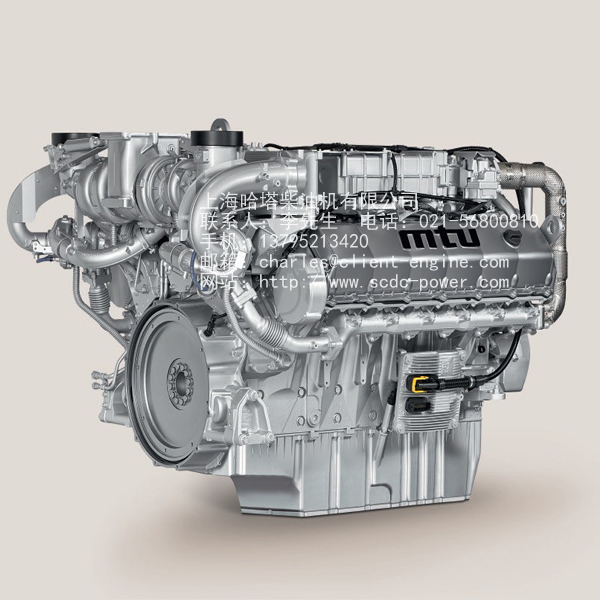 MTU DIESEL ENGINE 10V 1600 INDUSTRIAL AND CONSTRUCTION ENGINES